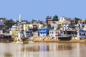 Lac pour des ghats de Pushkar