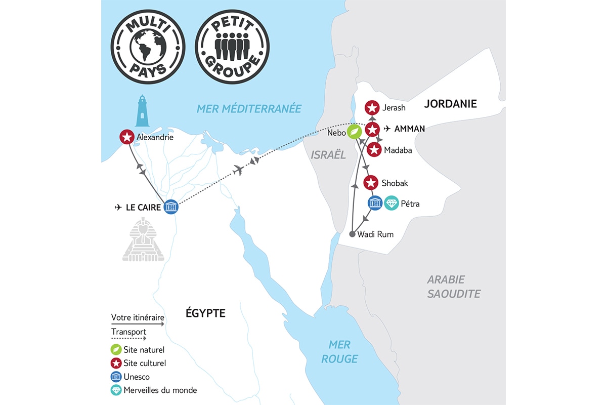 Circuit Grand Voyage - Des pyramides du Caire à la cité de Pétra - 17