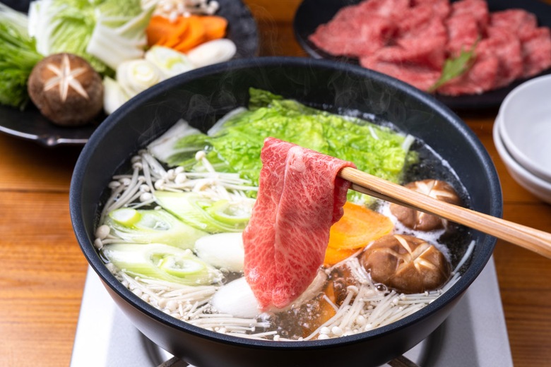 Dîner typique japonais