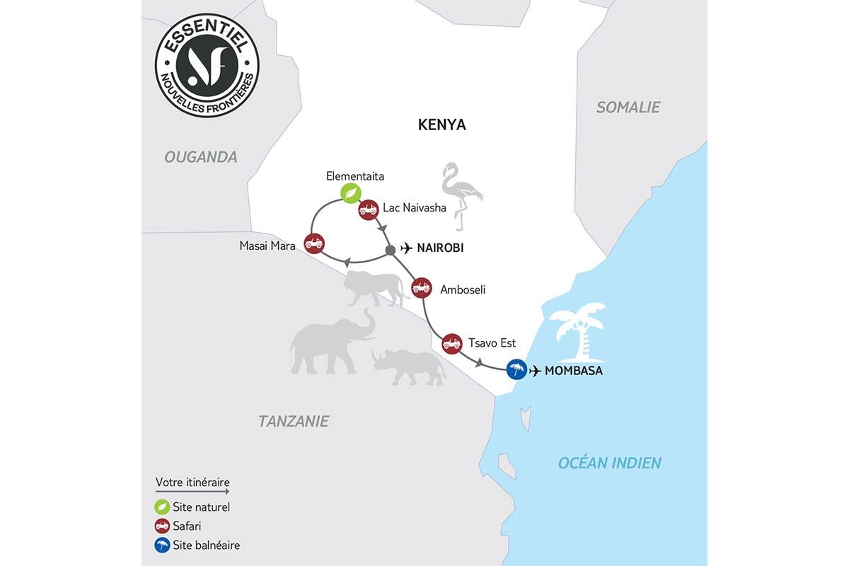 Circuit Safari Kilimandjaro + Extension balnéaire à Mombasa - 20