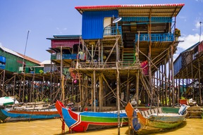 Village flottant de Kampong Phluk