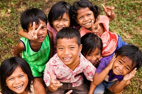 Enfants Cambodge