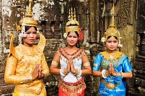 Danseuses traditionnelles Cambodge