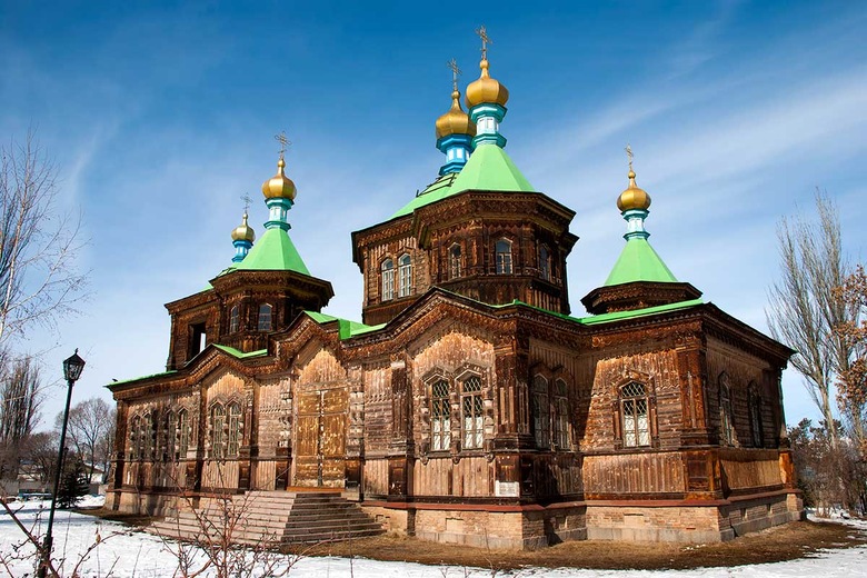 Cathédrale russe orthodoxe de Karakol
