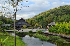 Halte dans un éco-lodge resort