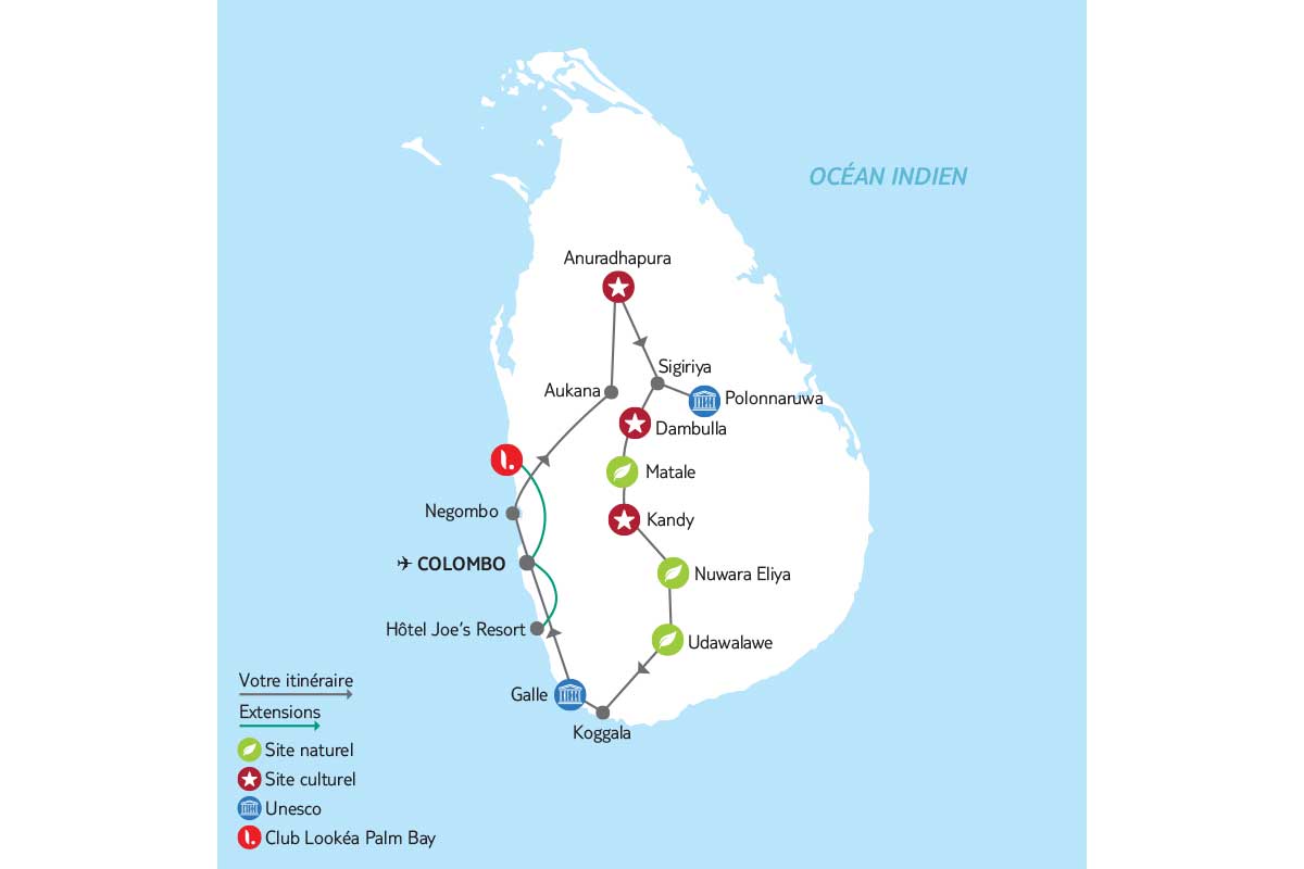 Sri Lanka - Circuit privé L'île émeraude