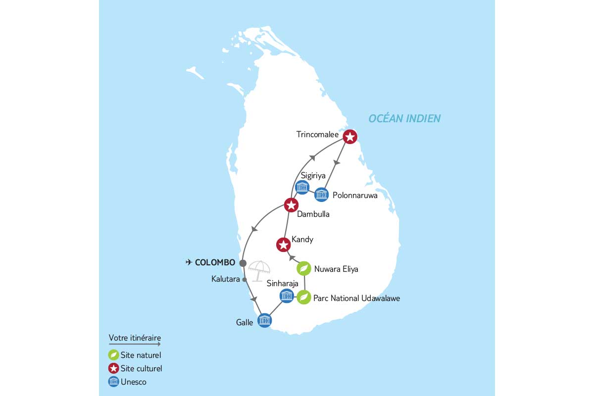 Sri Lanka - Circuit privé Nature et temples du Sri Lanka