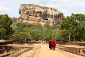 Citadelle et rocher de Sigirîya