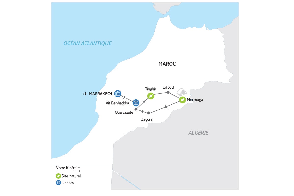 Maroc - Sud Marocain - Circuit Grand Sud et kasbahs en 4 x 4 - Départs 2024