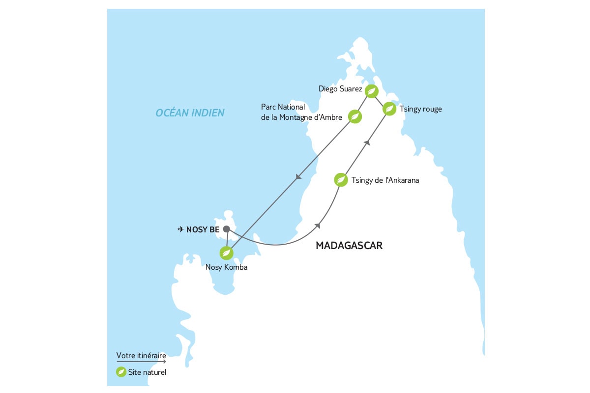 Madagascar - Circuit privé Faune & paysages du nord de Madagascar