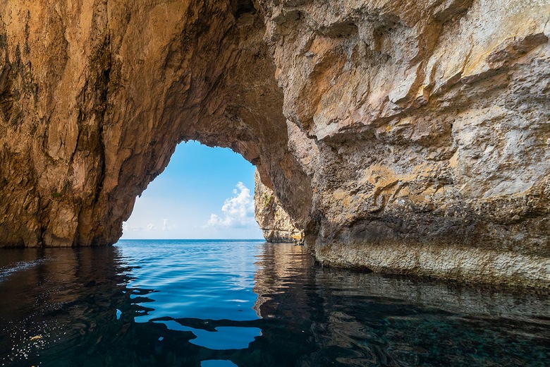La grotte bleue