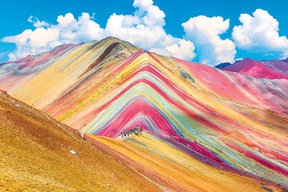 Ll montagne aux sept couleurs