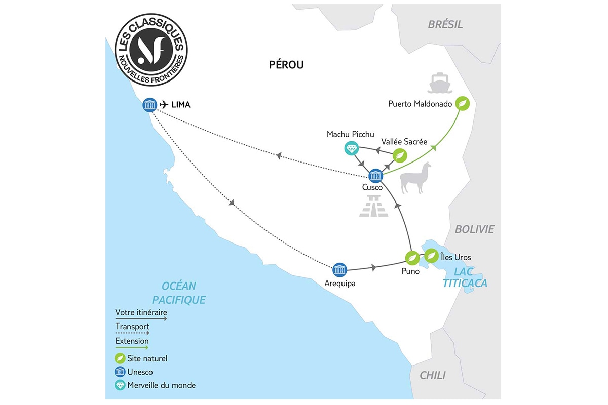 Pérou - Circuit Soleil Inca + Extension en Amazonie