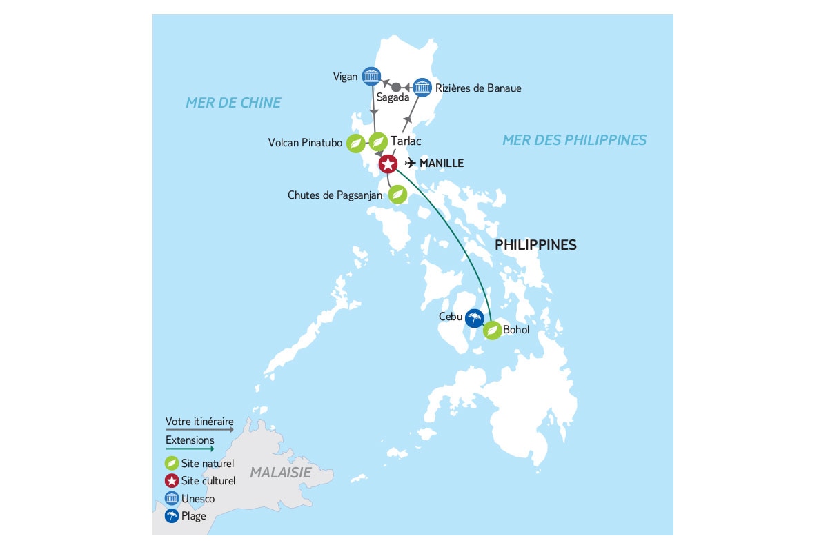 Philippines - Circuit Nord Luzon, volcans et rizières des Philippines