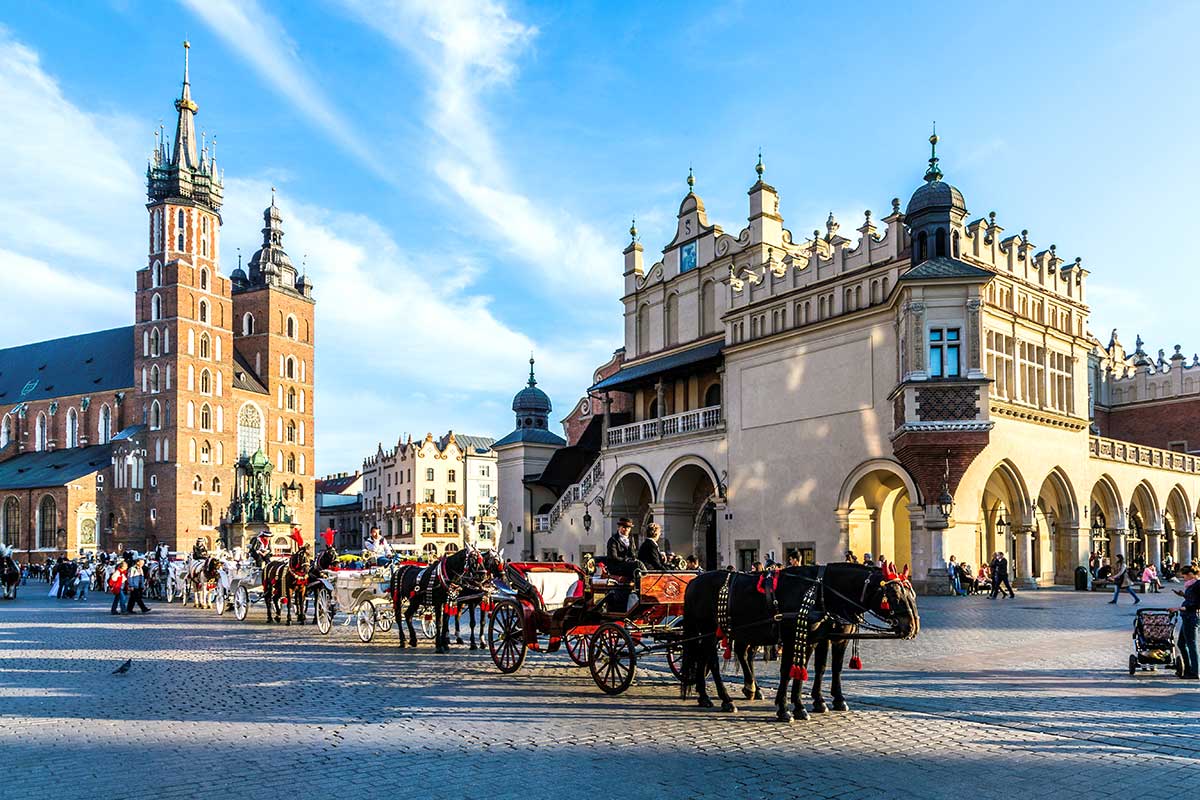 Pologne - Marché de Noël à Cracovie