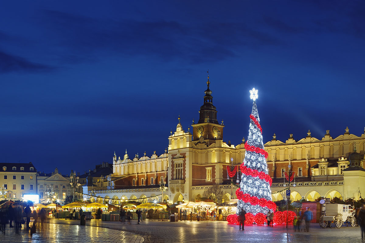 Marché de Noël à Cracovie