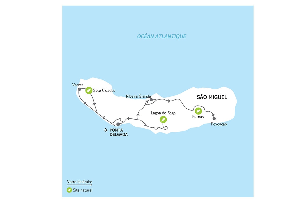 Açores - Autotour Sao Miguel, l'île Verte des Açores