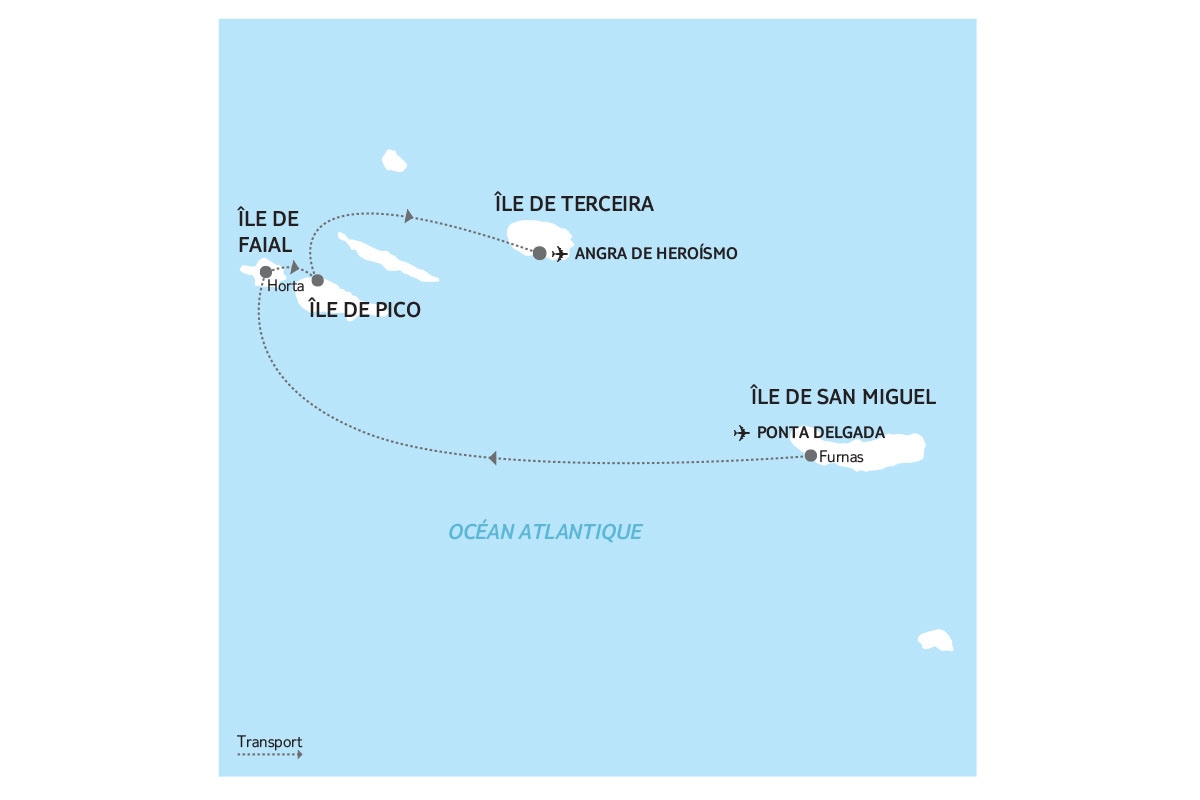 Açores - Circuit Les Açores, l'Archipel Féerique