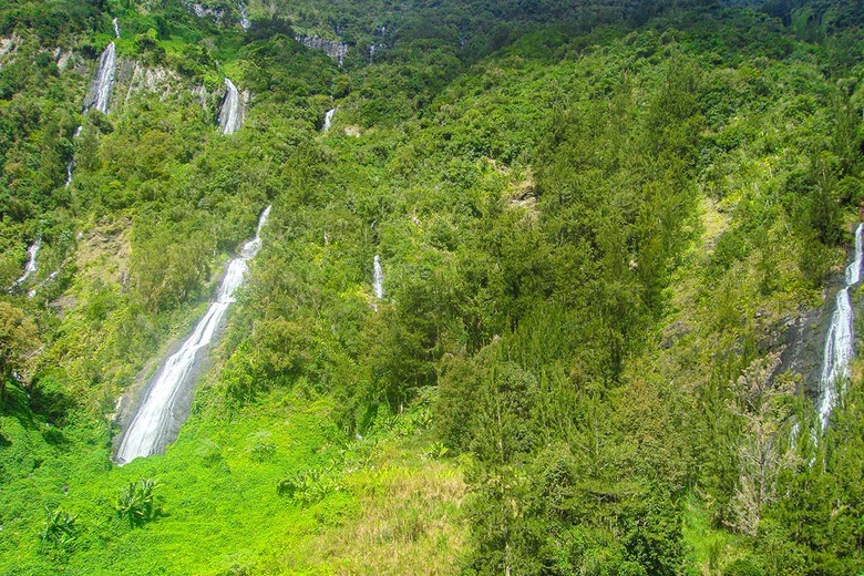 Belle idee cadeau souvenir carte ile de la reunion 974 Sweat à