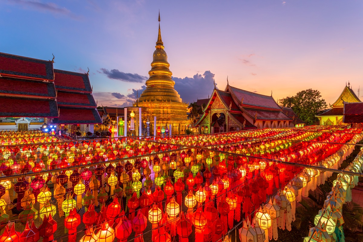 Circuit Thailande Evènement : Fête des Lumières en Thaïlande