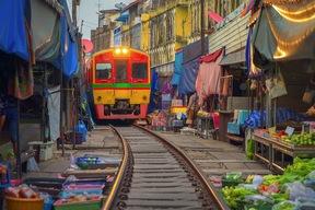 Marché de Mae Klong