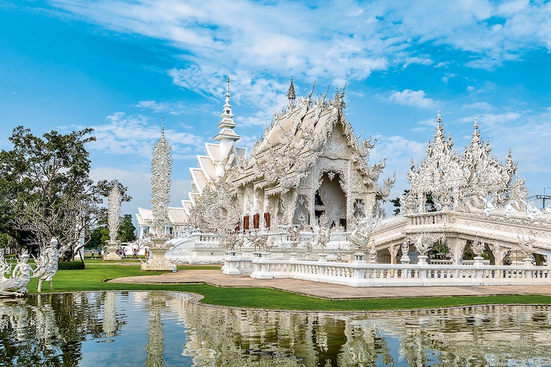 Temple blanc Rong Khun