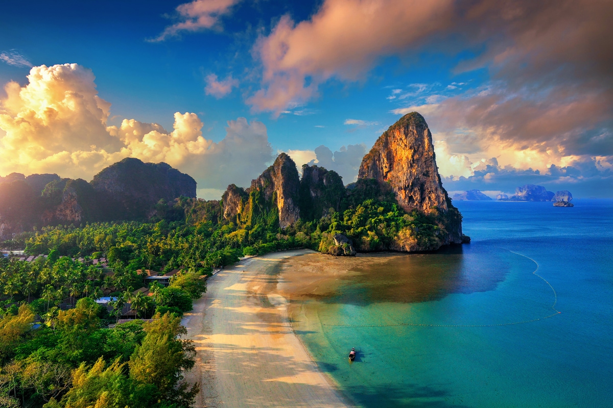 Combiné Découverte et Détente Escale balnéaire 9 nuits - 4 nuits Phuket, 2 nuits île de Ko Phi Phi, 3 nuits Krabi - 1