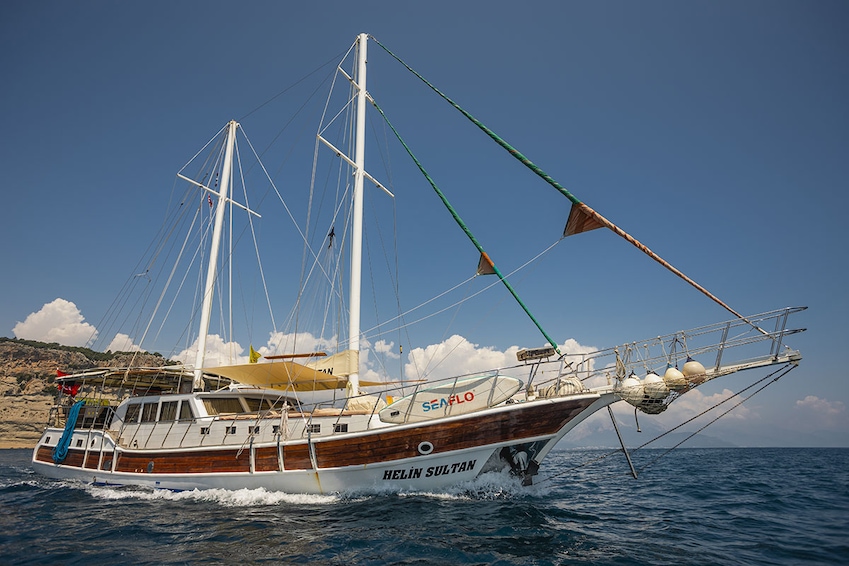 Croisière Odyssée turquoise à bord d’une goélette turque - TUI