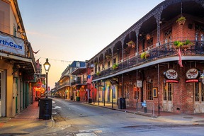 Le "Vieux carré", Nouvelle-Orléans