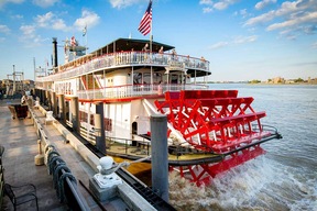 Déjeuner-croisière ambiance jazz en bateau à aube sur le Mississippi