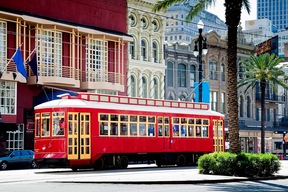 Le célèbre tramway de la Nouvelle-Orléans