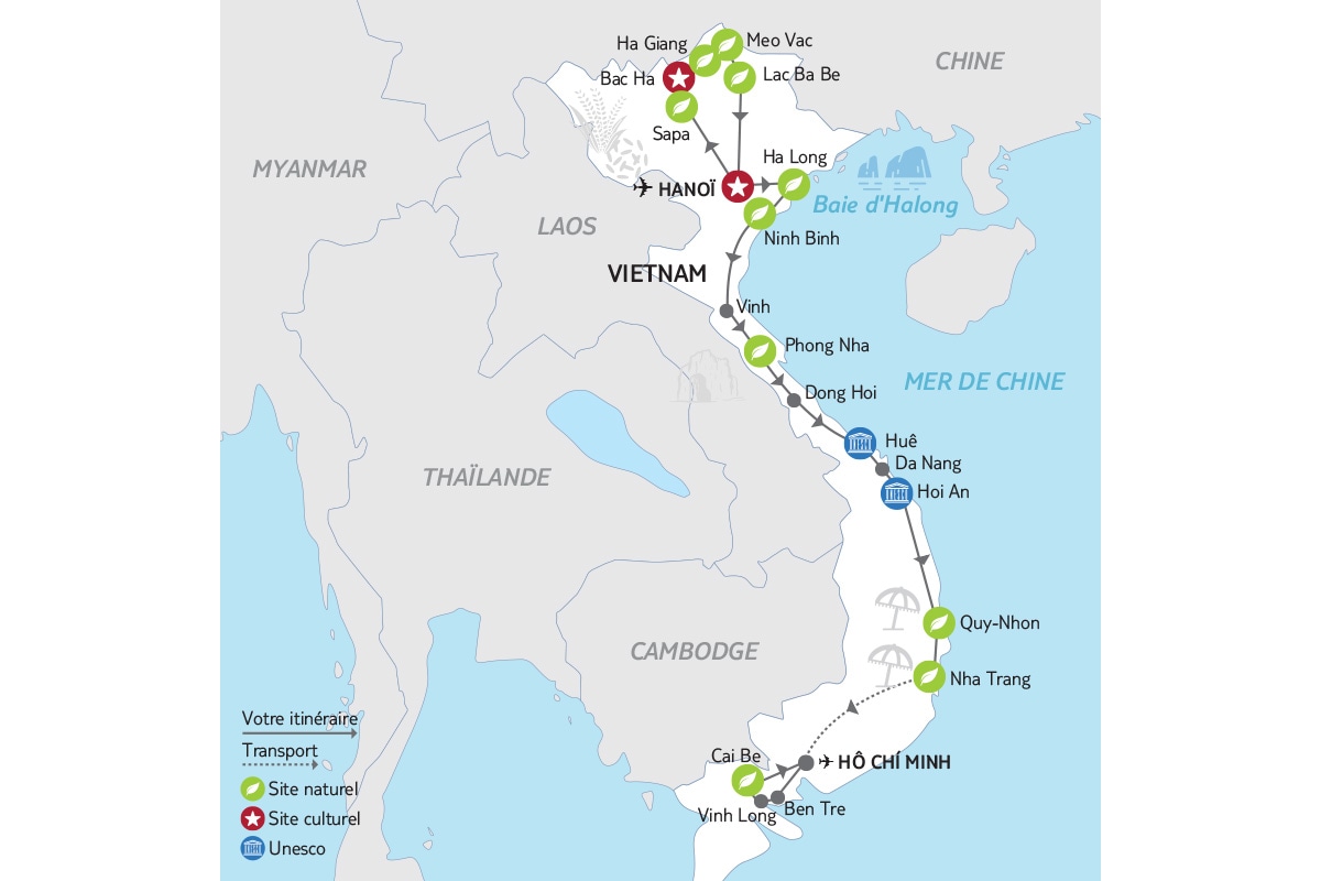 Vietnam - Circuit La Route Mandarine