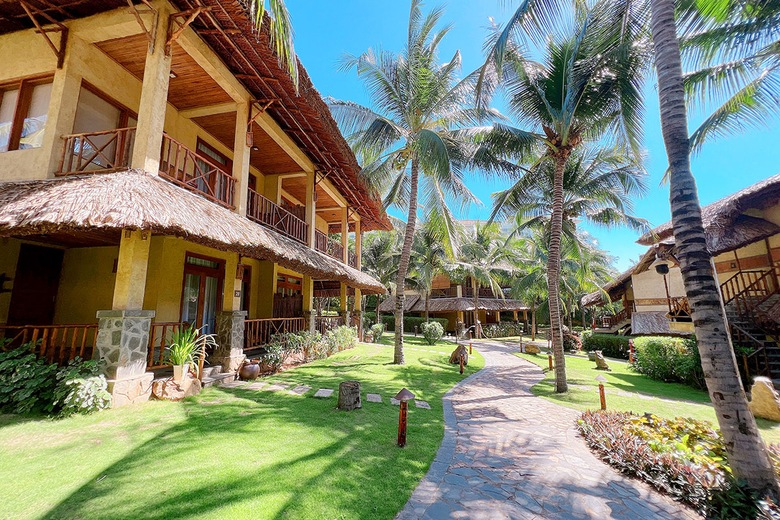 Jardin de l'hôtel Aroma beach resort 4*